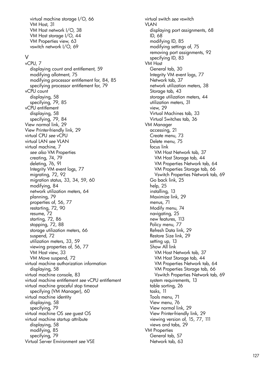HP Matrix Operating Environment Software User Manual | Page 127 / 128