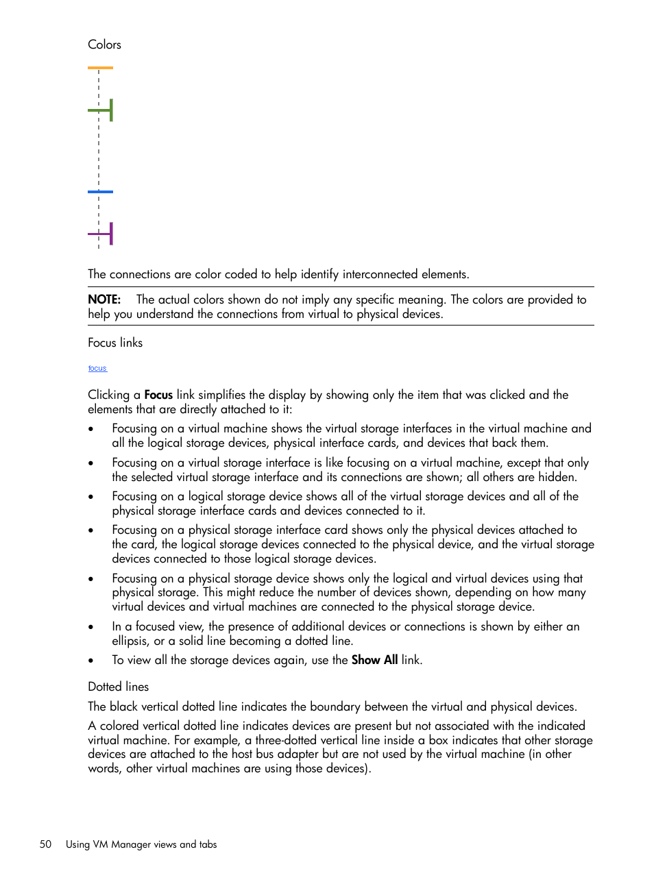 HP Matrix Operating Environment Software User Manual | Page 50 / 128