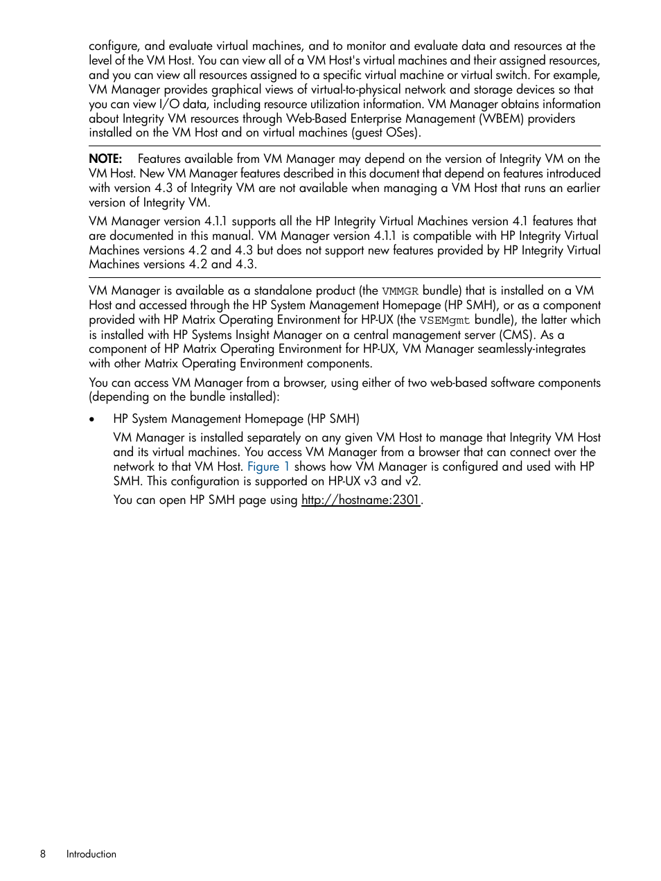 HP Matrix Operating Environment Software User Manual | Page 8 / 128