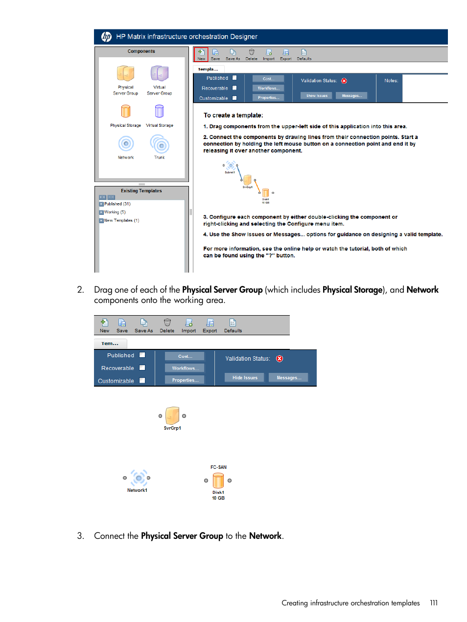 HP Matrix Operating Environment Software User Manual | Page 111 / 232