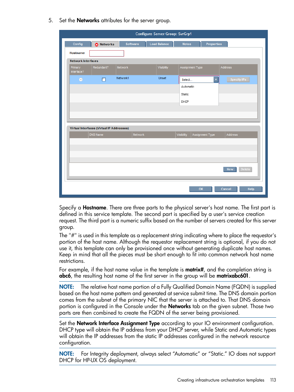 HP Matrix Operating Environment Software User Manual | Page 113 / 232