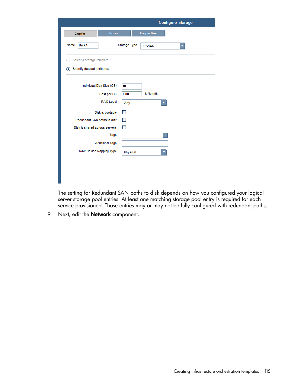 HP Matrix Operating Environment Software User Manual | Page 115 / 232