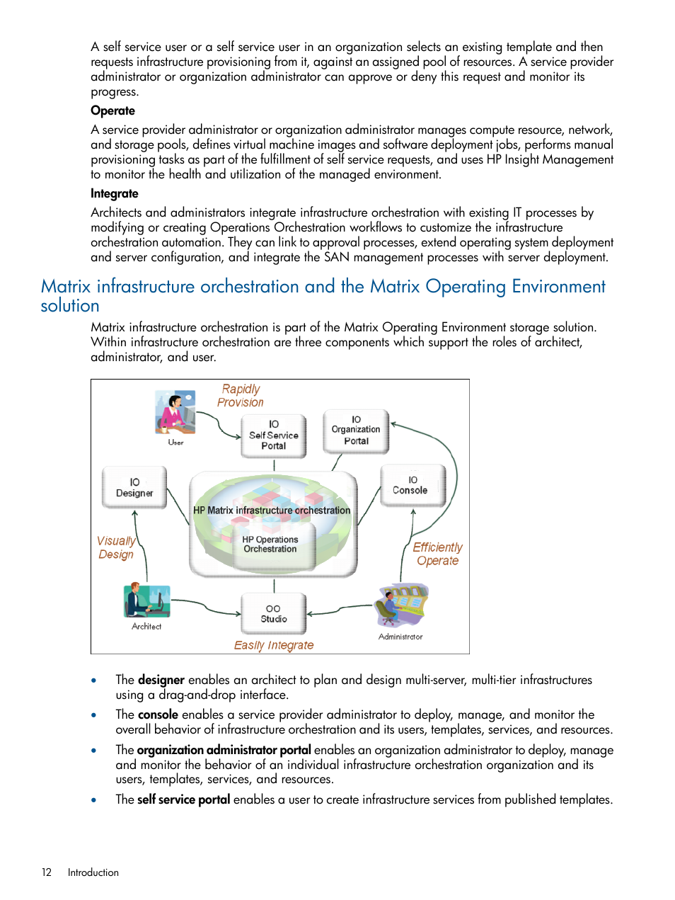 HP Matrix Operating Environment Software User Manual | Page 12 / 232