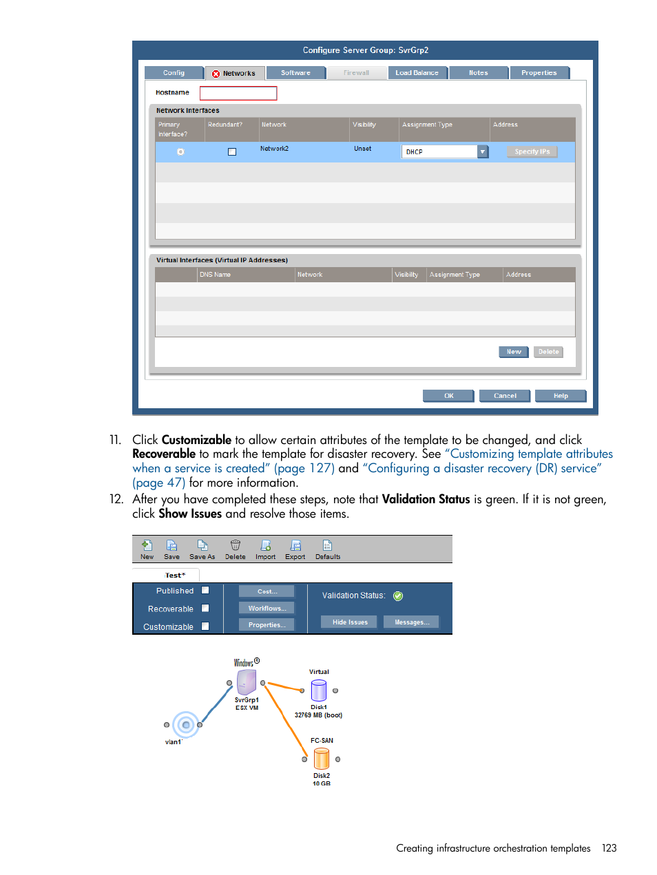 HP Matrix Operating Environment Software User Manual | Page 123 / 232