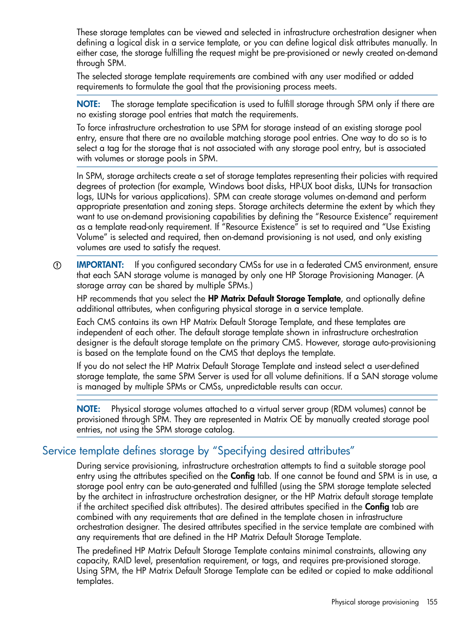 HP Matrix Operating Environment Software User Manual | Page 155 / 232