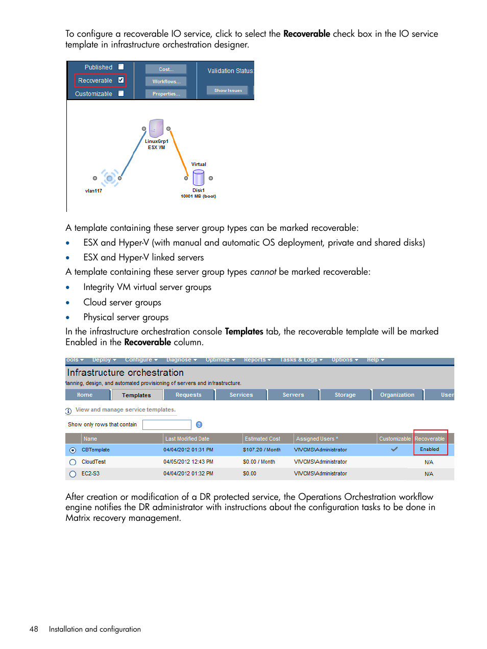 HP Matrix Operating Environment Software User Manual | Page 48 / 232