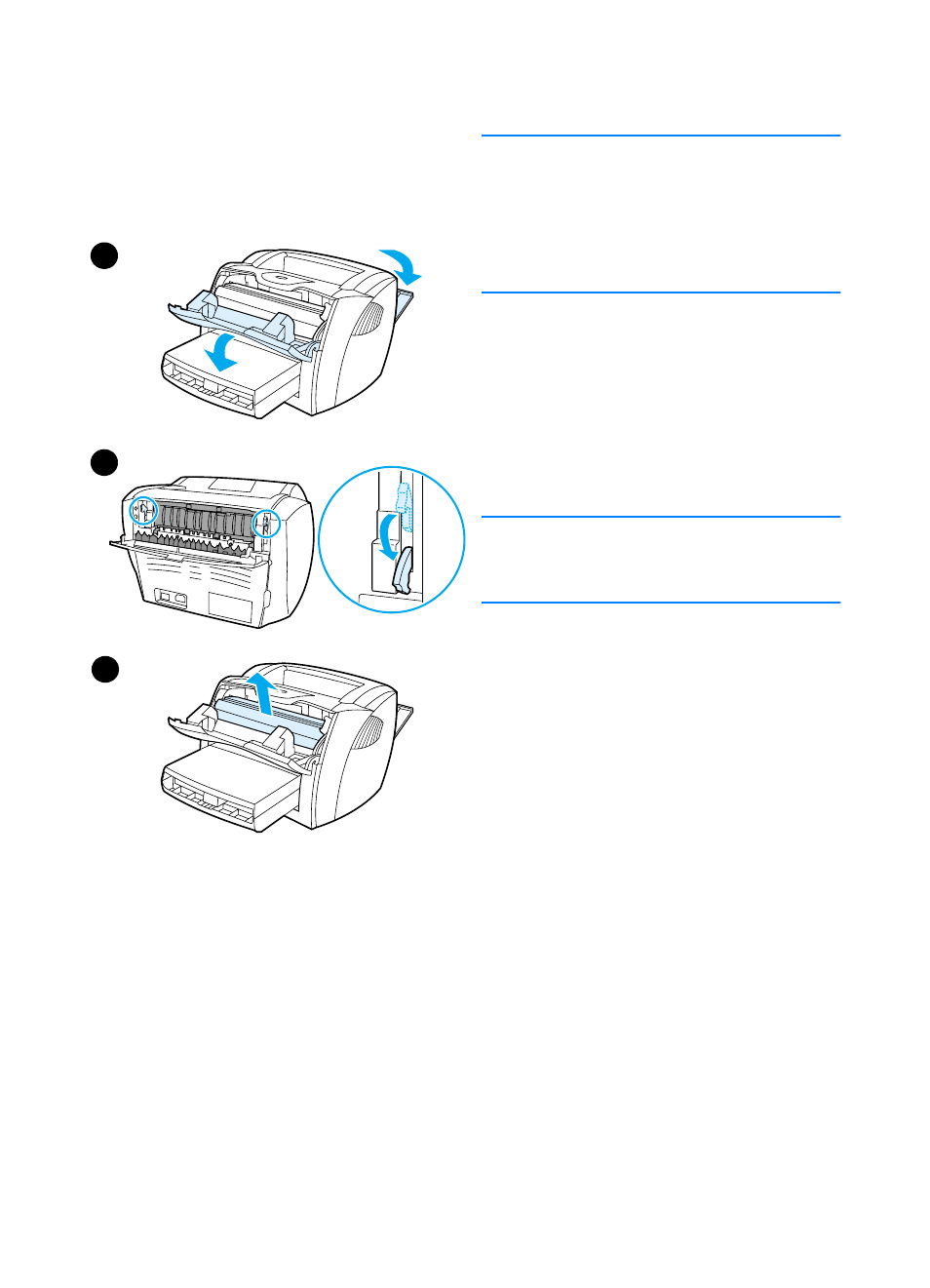 Removing a jammed, Removing a jammed page | HP Laserjet 1200 User Manual | Page 131 / 278