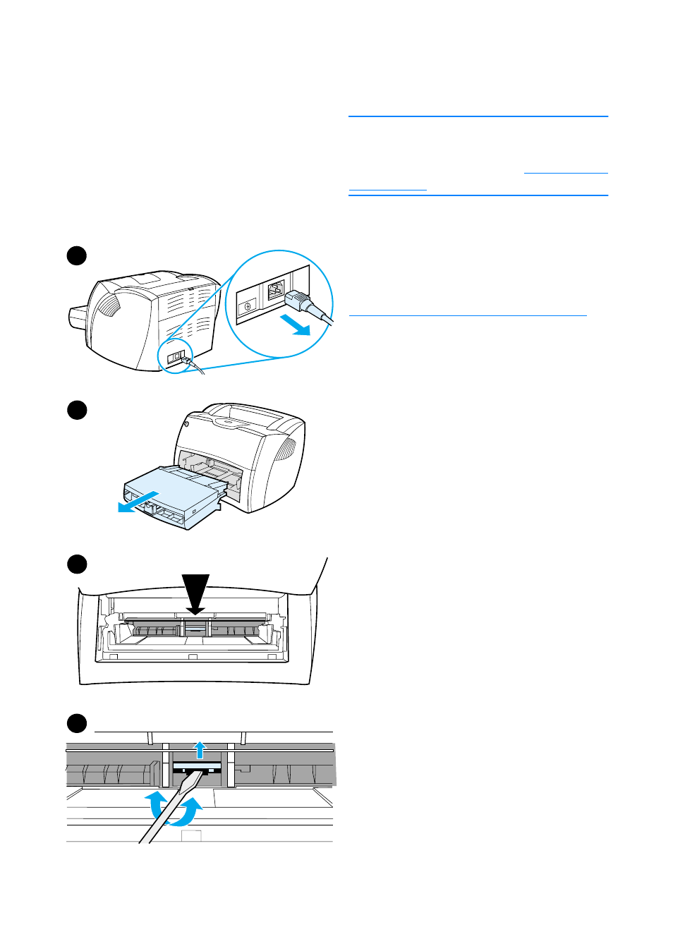 Changing the printer separation pad, Changing, The printer separation pad | HP Laserjet 1200 User Manual | Page 136 / 278