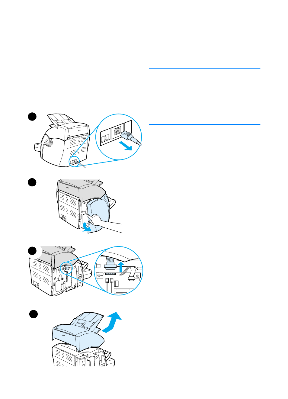 Removing the copier/scanner, Removing the, Copier/scanner | HP Laserjet 1200 User Manual | Page 161 / 278