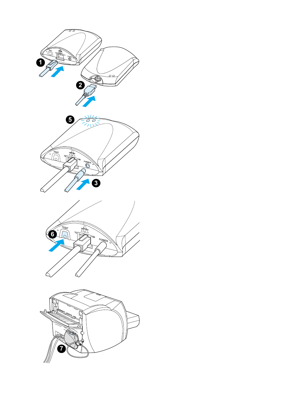 To install the hp jetdirect 175x hardware | HP Laserjet 1200 User Manual | Page 48 / 278