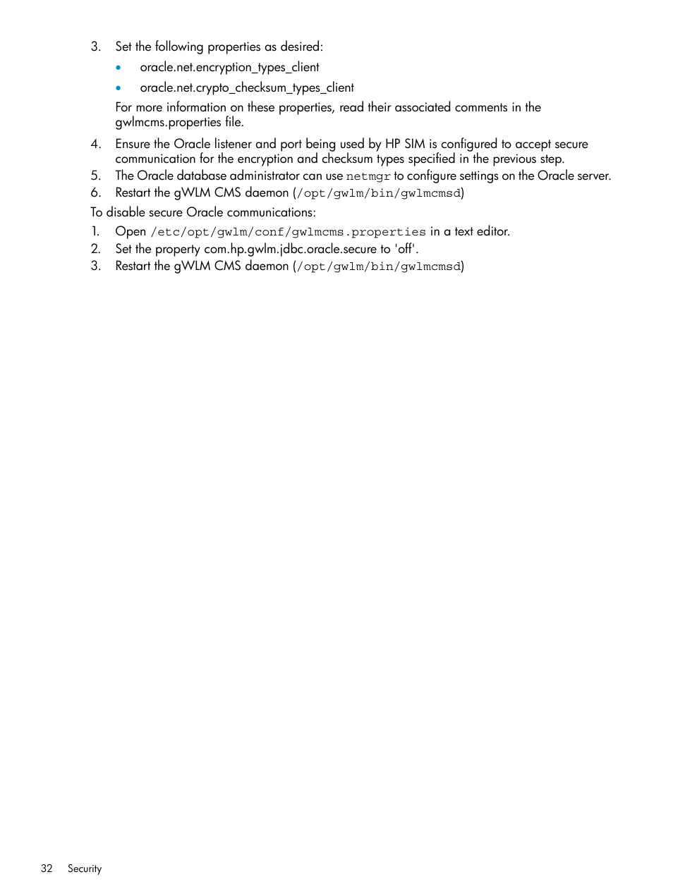 HP Matrix Operating Environment Software User Manual | Page 32 / 66