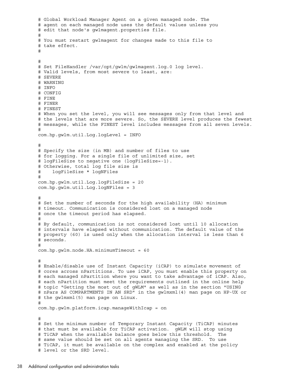 HP Matrix Operating Environment Software User Manual | Page 38 / 66