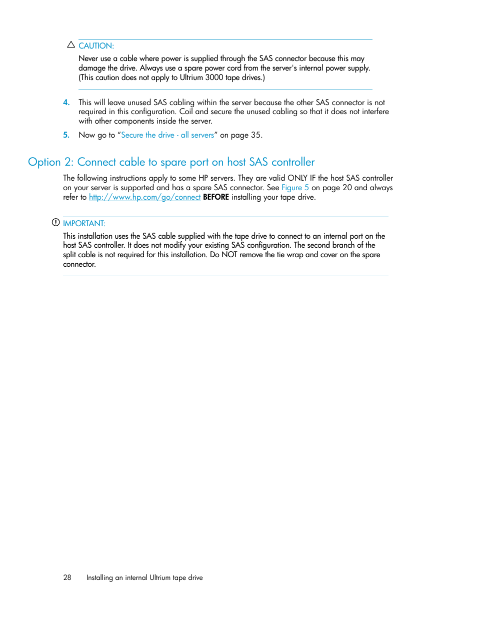 HP StoreEver Ultrium Tape Drives User Manual | Page 28 / 76