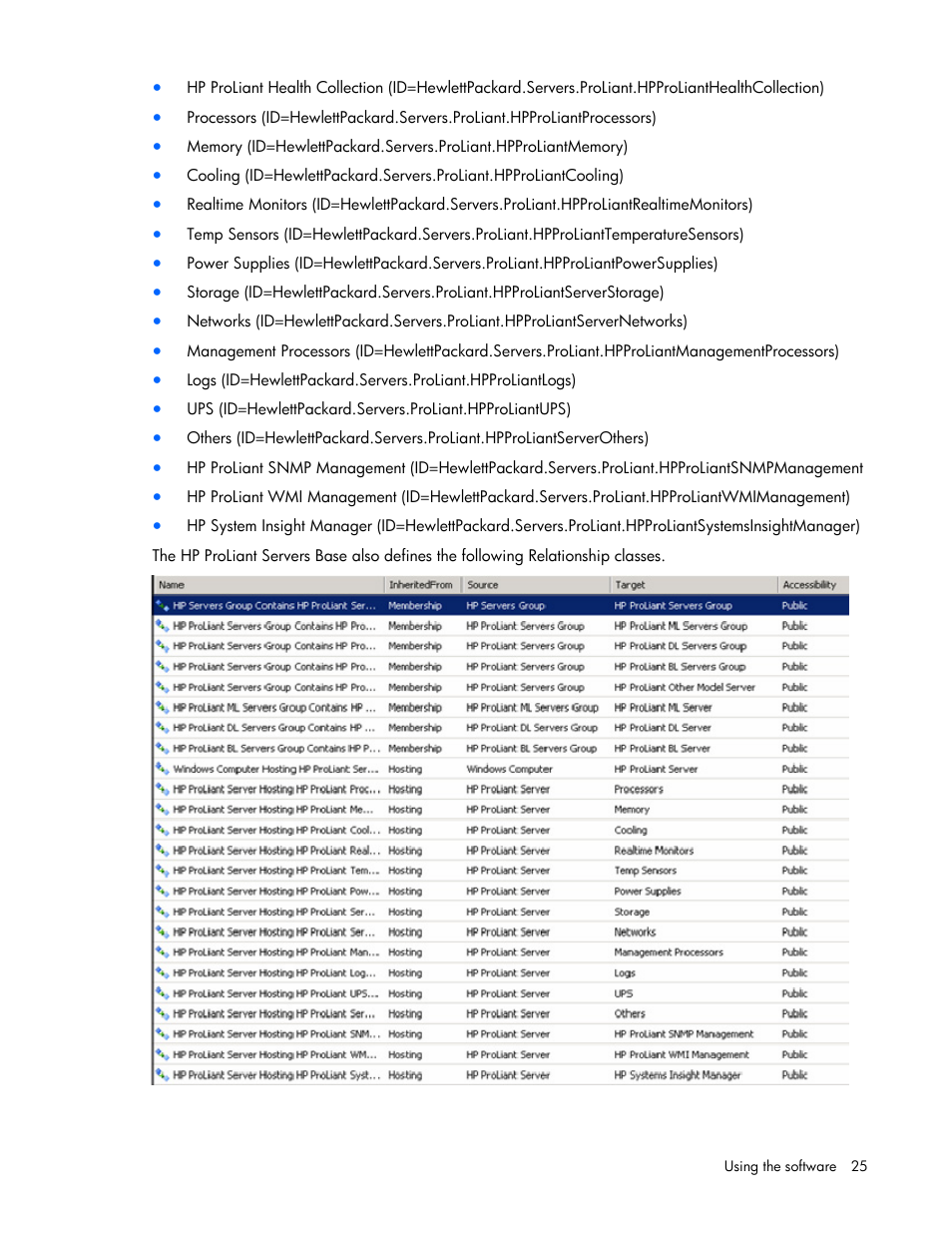 HP Server Management Packs for Microsoft System Center Essentials User Manual | Page 25 / 86