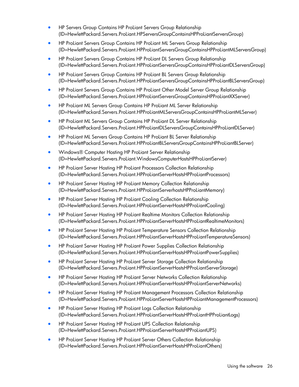 HP Server Management Packs for Microsoft System Center Essentials User Manual | Page 26 / 86