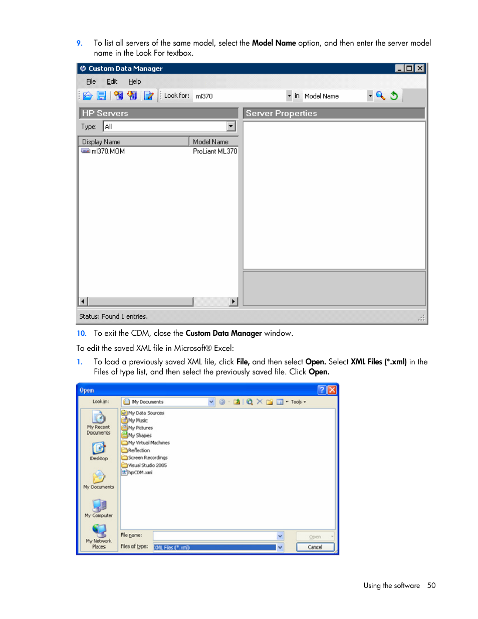 HP Server Management Packs for Microsoft System Center Essentials User Manual | Page 50 / 86