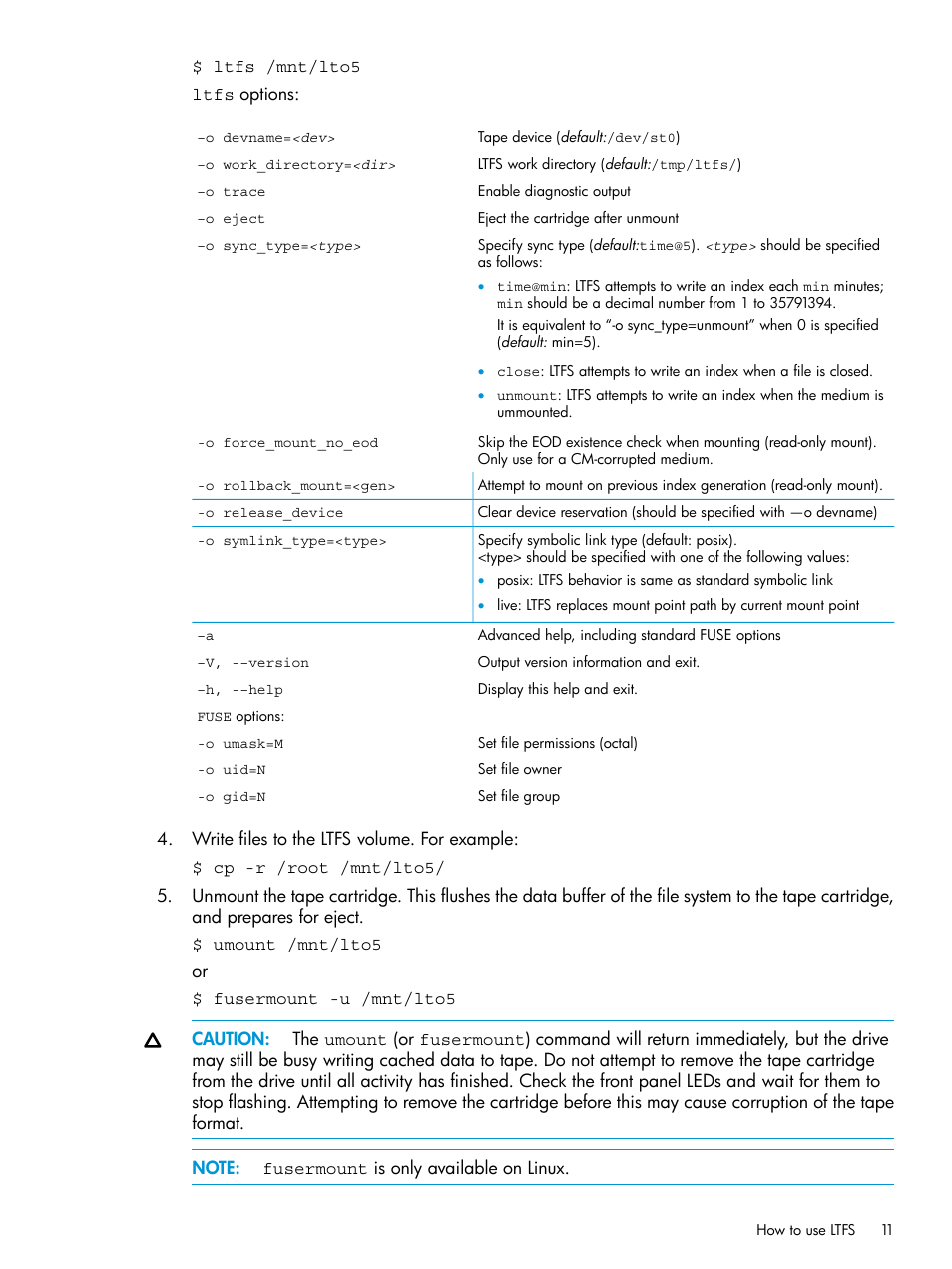 HP StoreEver Ultrium Tape Drives User Manual | Page 11 / 20