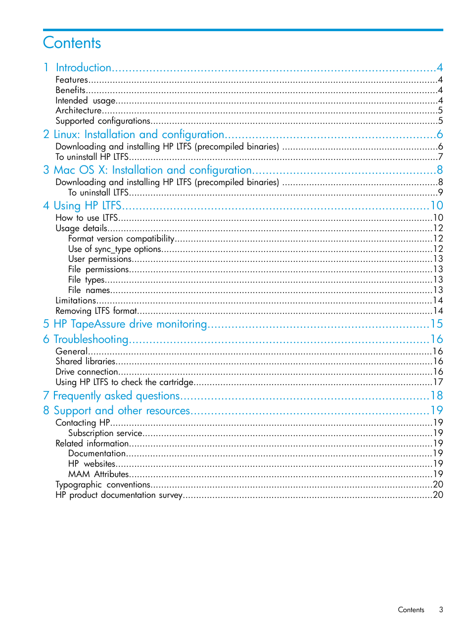 HP StoreEver Ultrium Tape Drives User Manual | Page 3 / 20