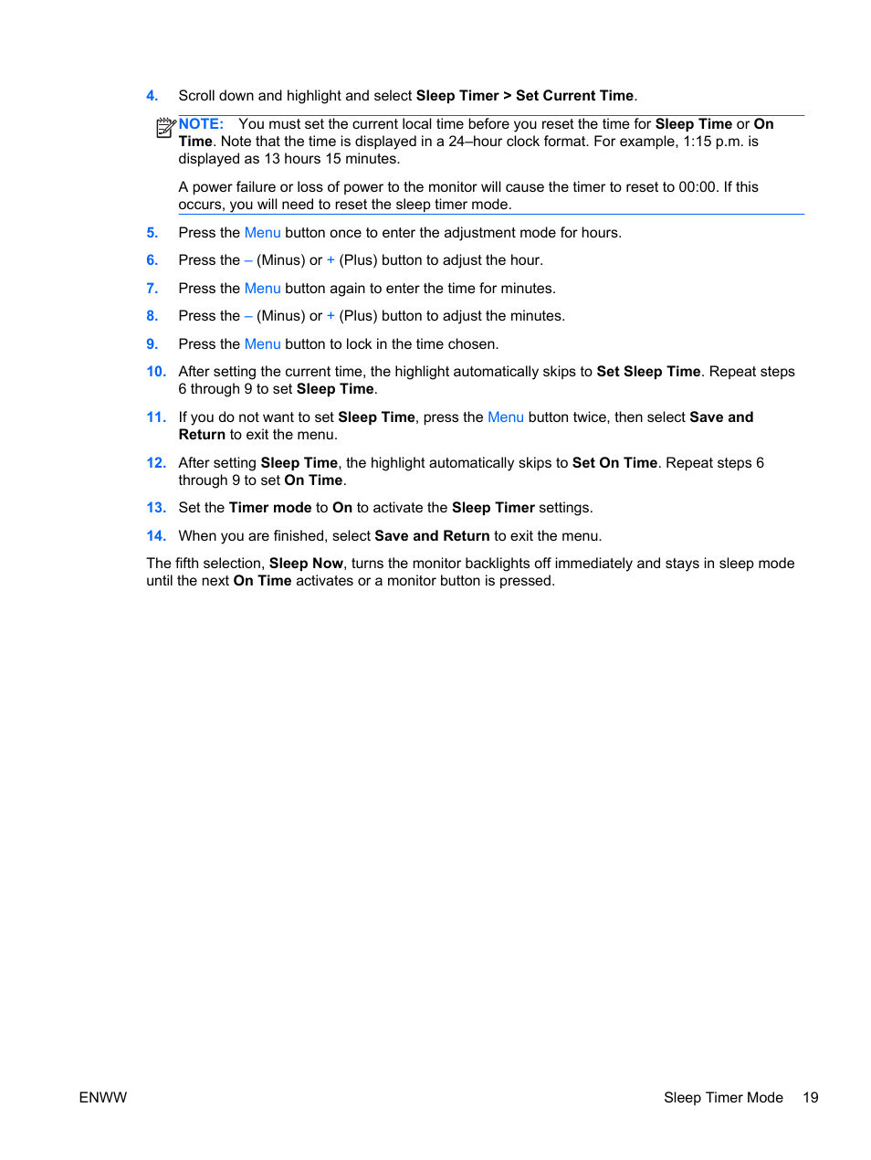 HP L1506x 15-inch Non-Touch Monitor User Manual | Page 25 / 37