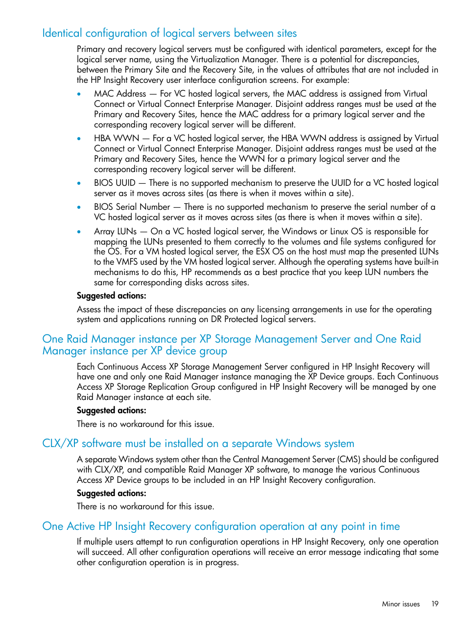 HP Matrix Operating Environment Software User Manual | Page 19 / 33