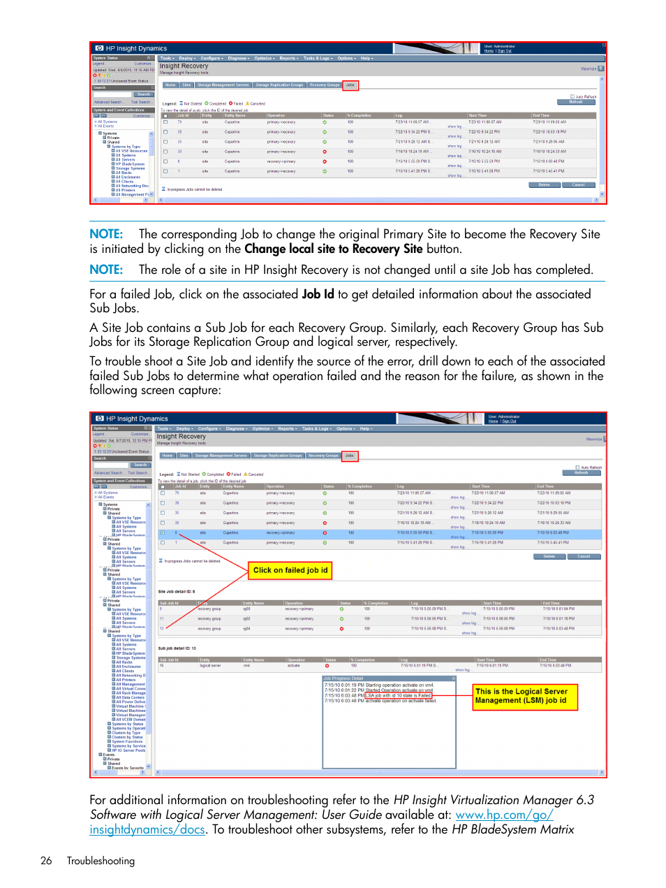 HP Matrix Operating Environment Software User Manual | Page 26 / 33