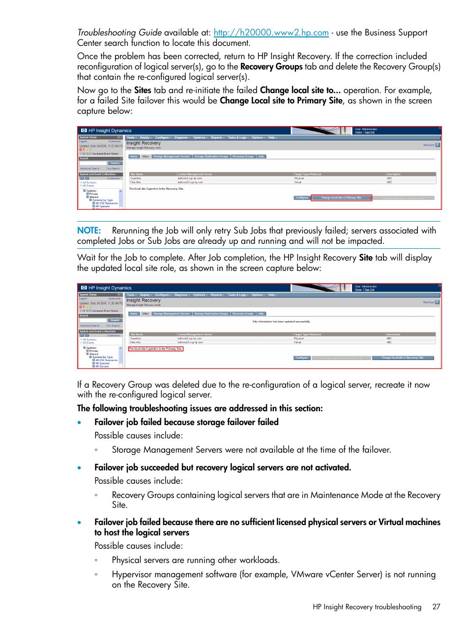 HP Matrix Operating Environment Software User Manual | Page 27 / 33