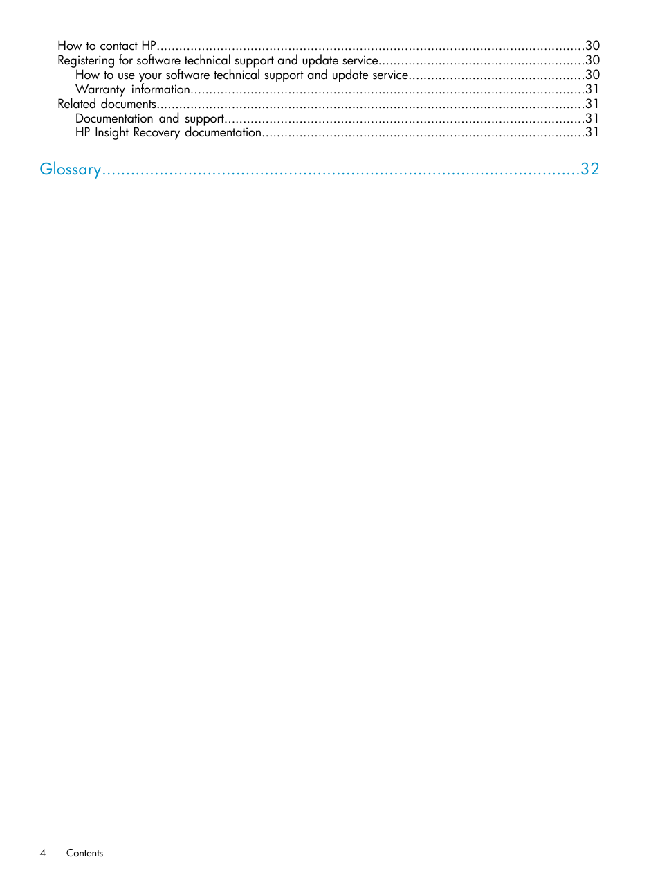 Glossary | HP Matrix Operating Environment Software User Manual | Page 4 / 33