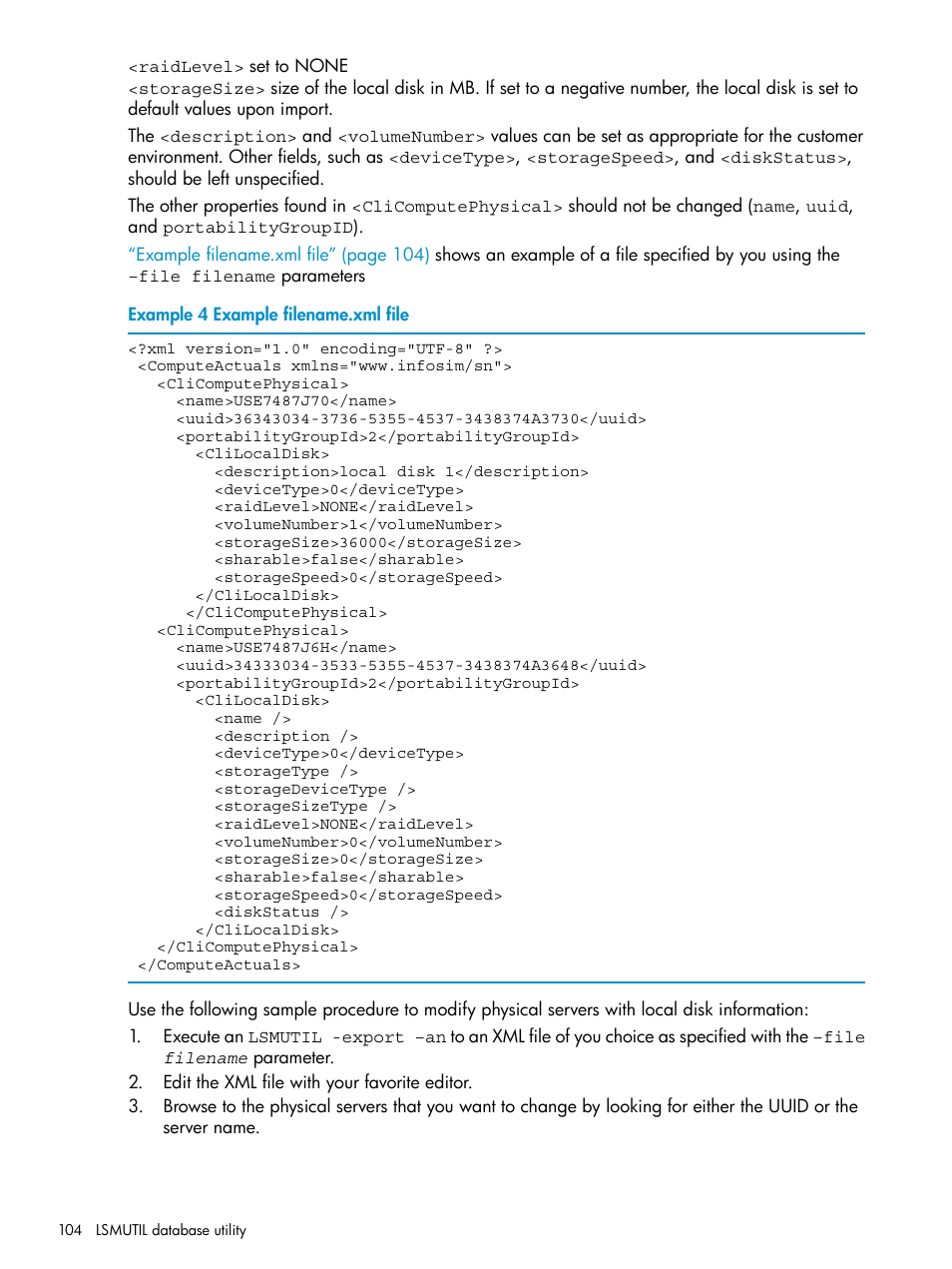 HP Matrix Operating Environment Software User Manual | Page 104 / 136