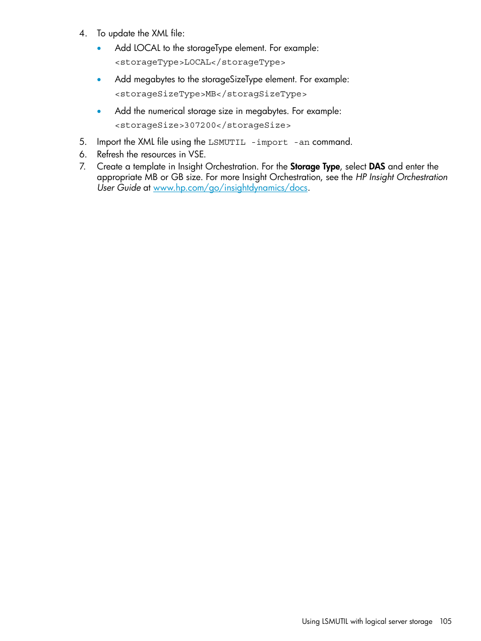 HP Matrix Operating Environment Software User Manual | Page 105 / 136