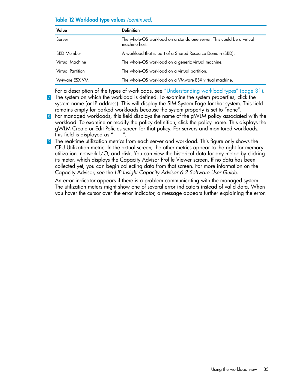 HP Matrix Operating Environment Software User Manual | Page 35 / 136