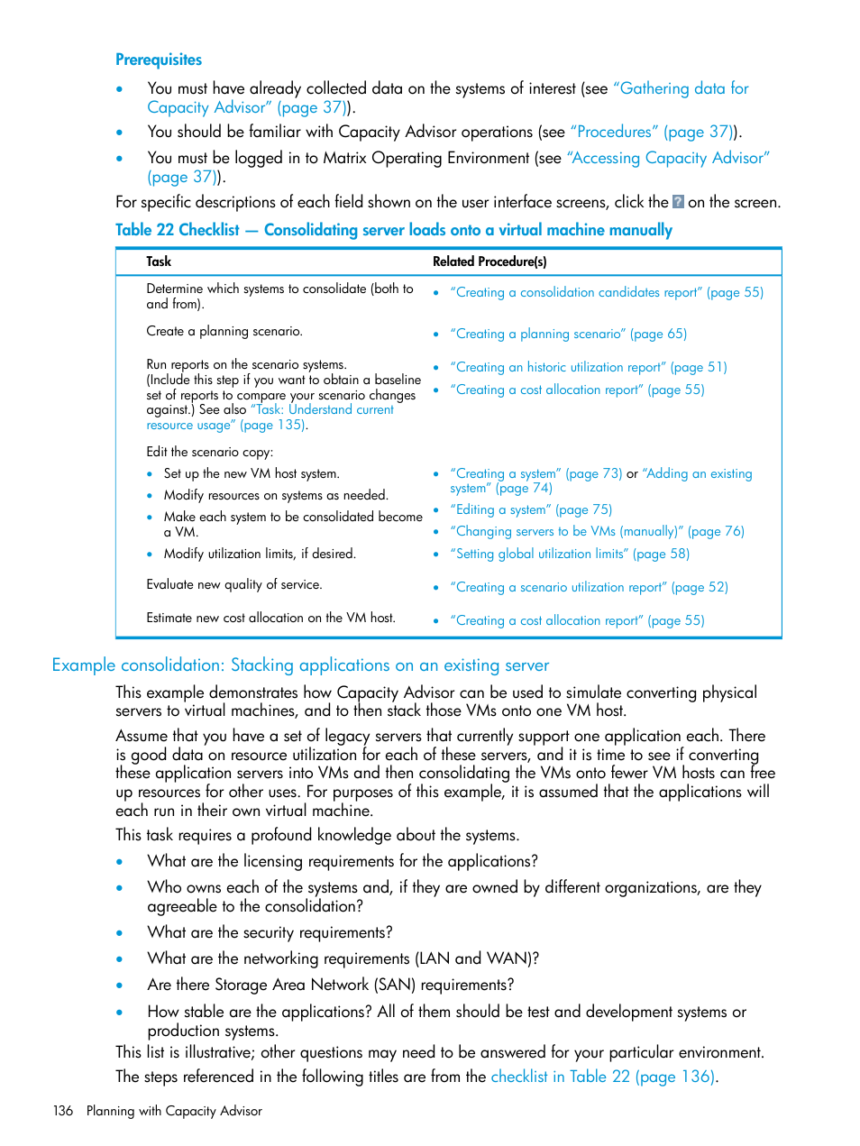 Example | HP Matrix Operating Environment Software User Manual | Page 136 / 245