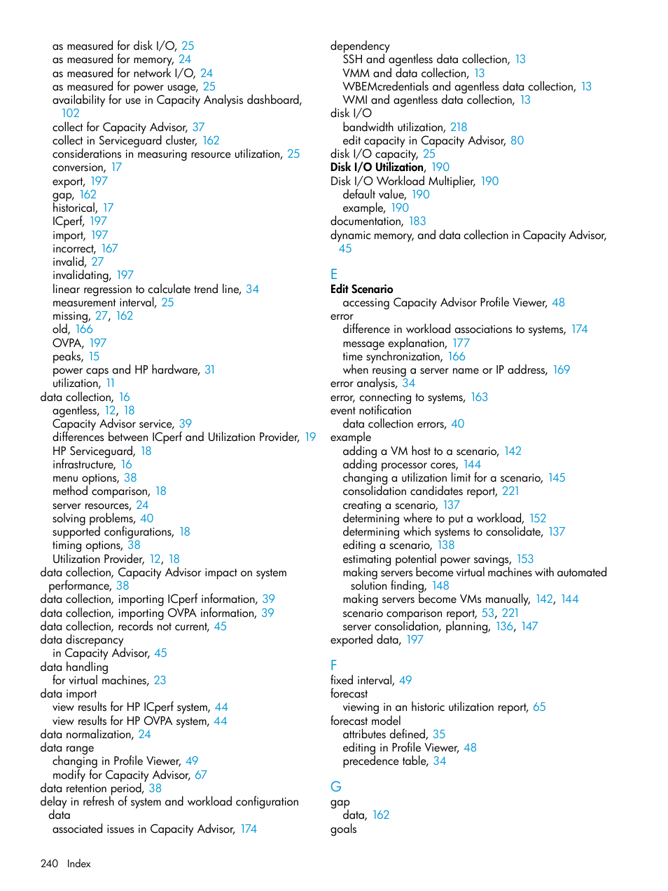 HP Matrix Operating Environment Software User Manual | Page 240 / 245