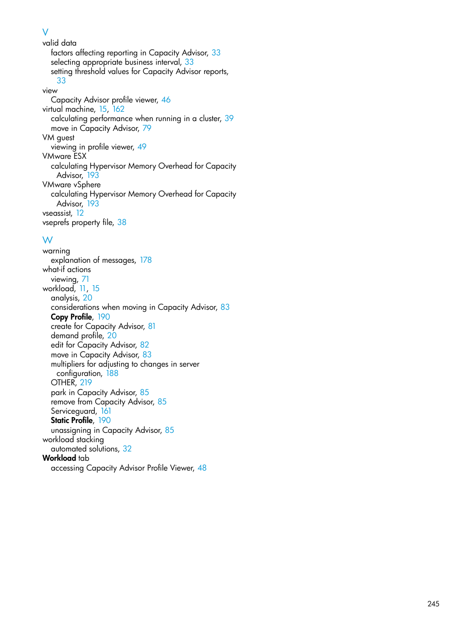 HP Matrix Operating Environment Software User Manual | Page 245 / 245