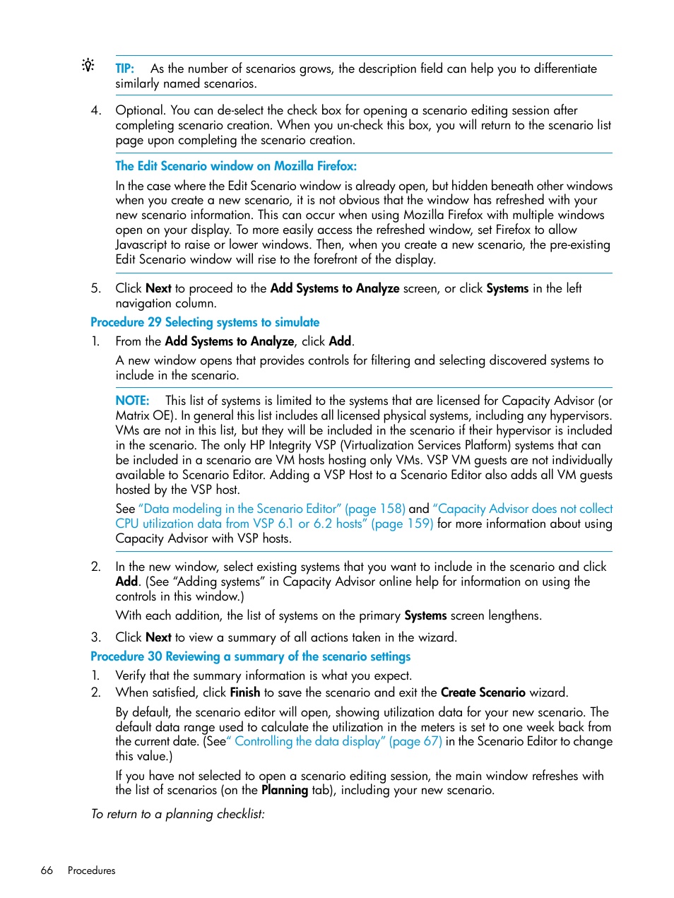 HP Matrix Operating Environment Software User Manual | Page 66 / 245