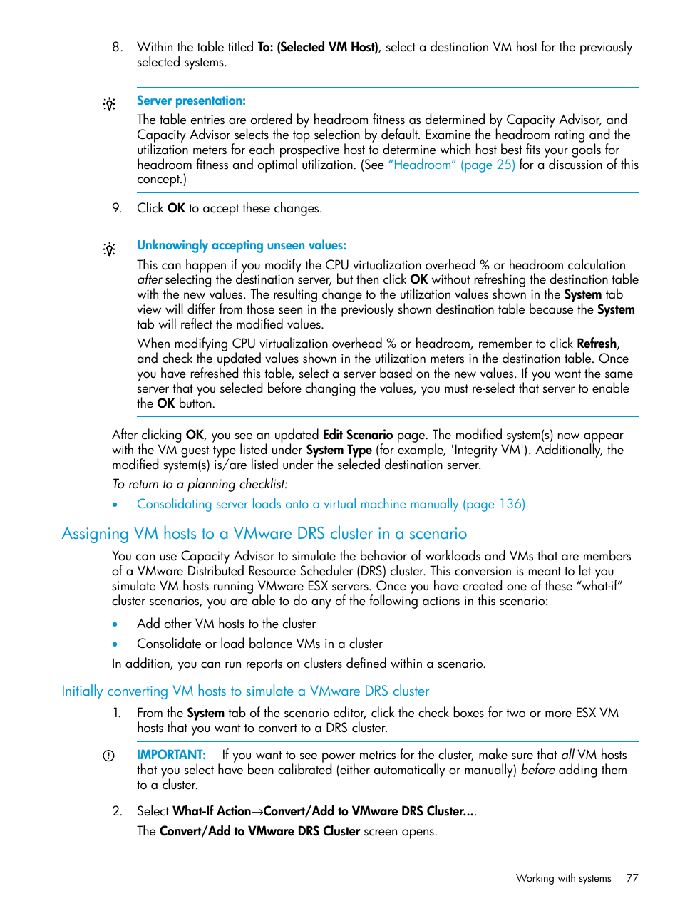 HP Matrix Operating Environment Software User Manual | Page 77 / 245