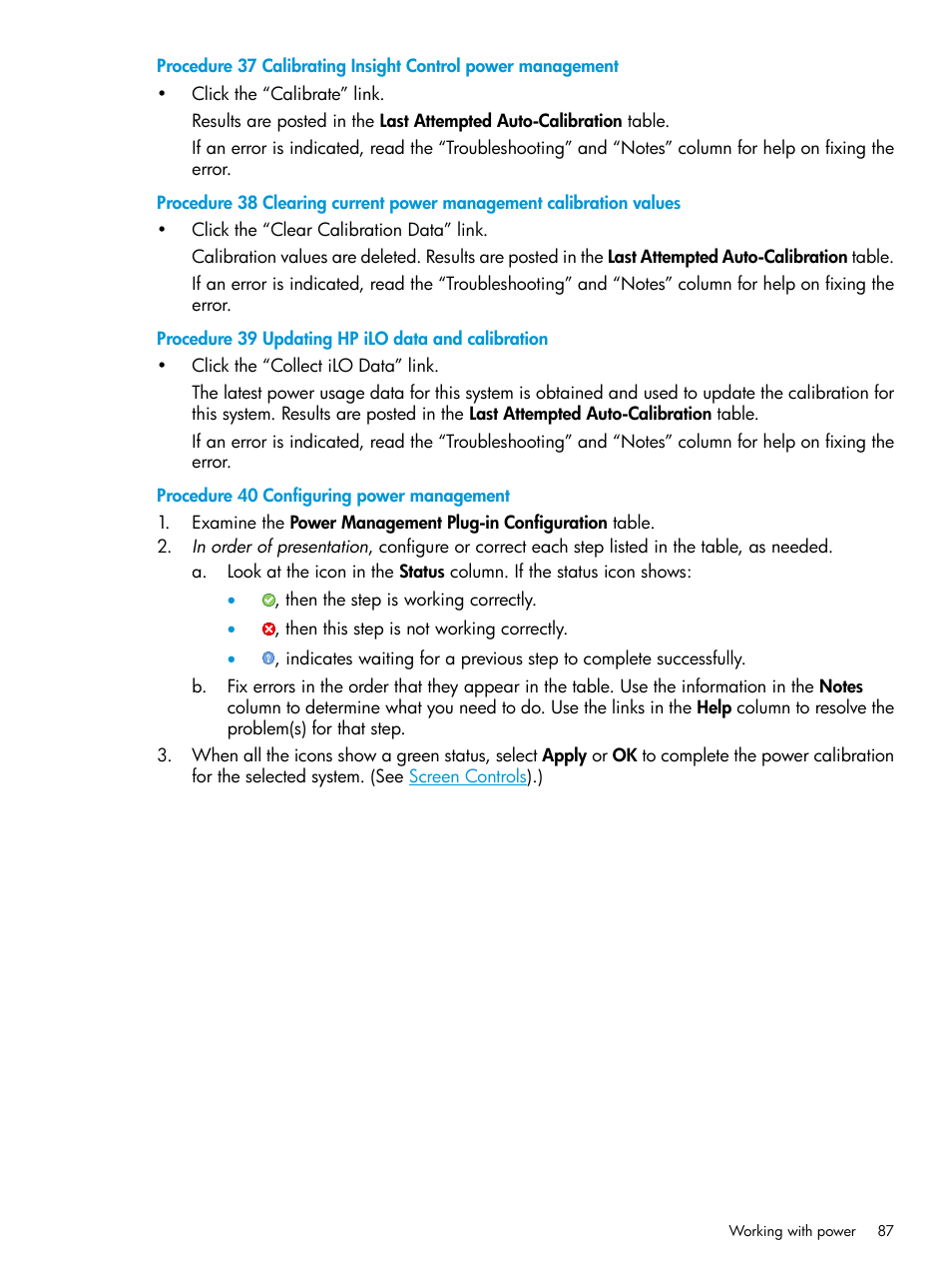 HP Matrix Operating Environment Software User Manual | Page 87 / 245