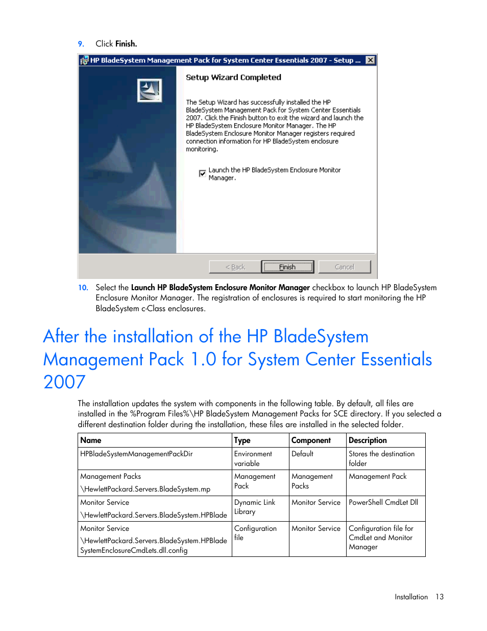HP ProLiant BL465c Server Blade User Manual | Page 13 / 73