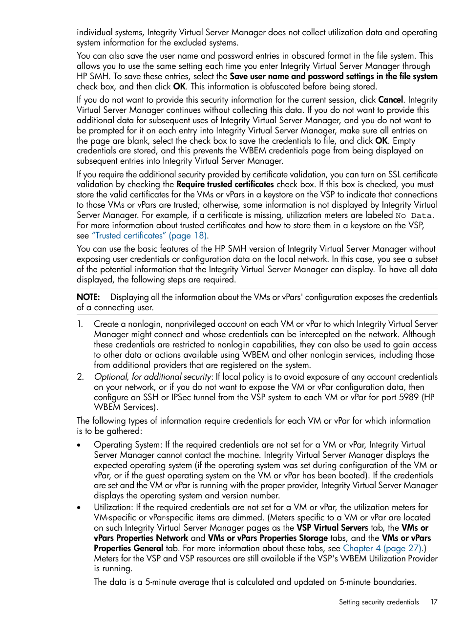 HP Matrix Operating Environment Software User Manual | Page 17 / 148