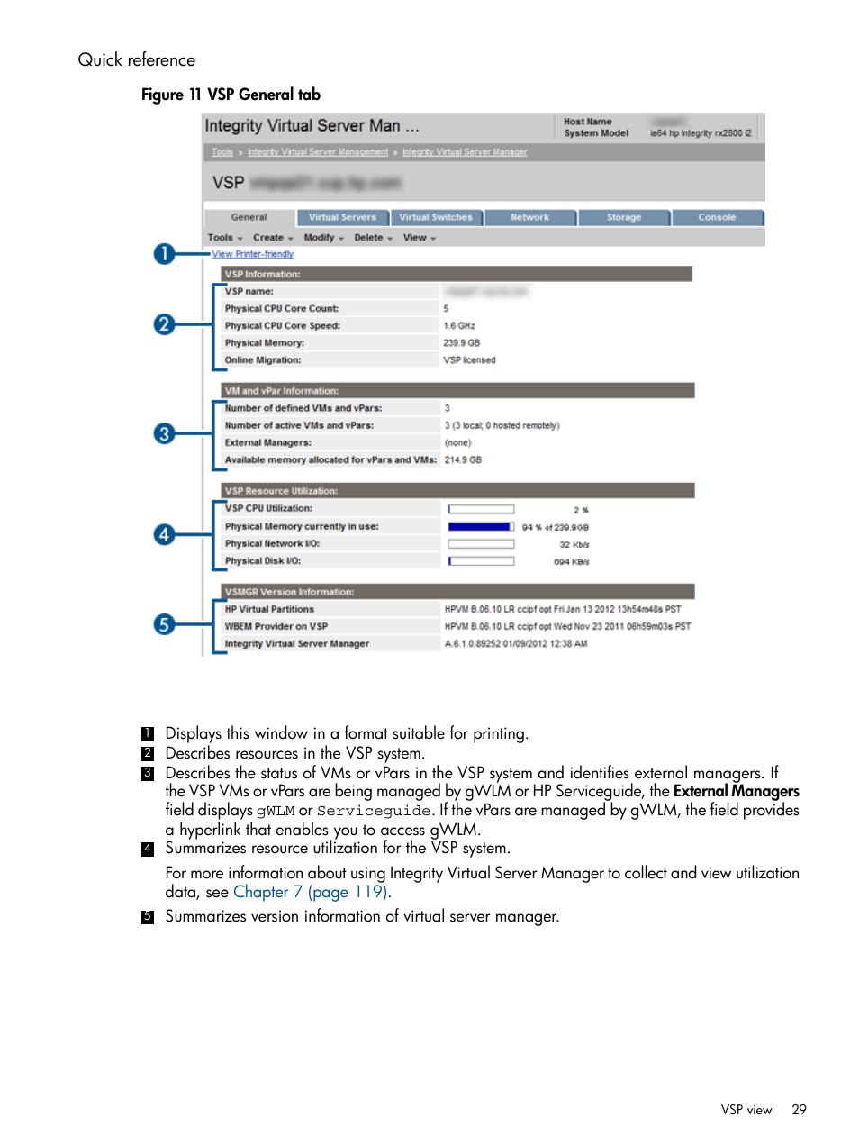 Quick reference | HP Matrix Operating Environment Software User Manual | Page 29 / 148