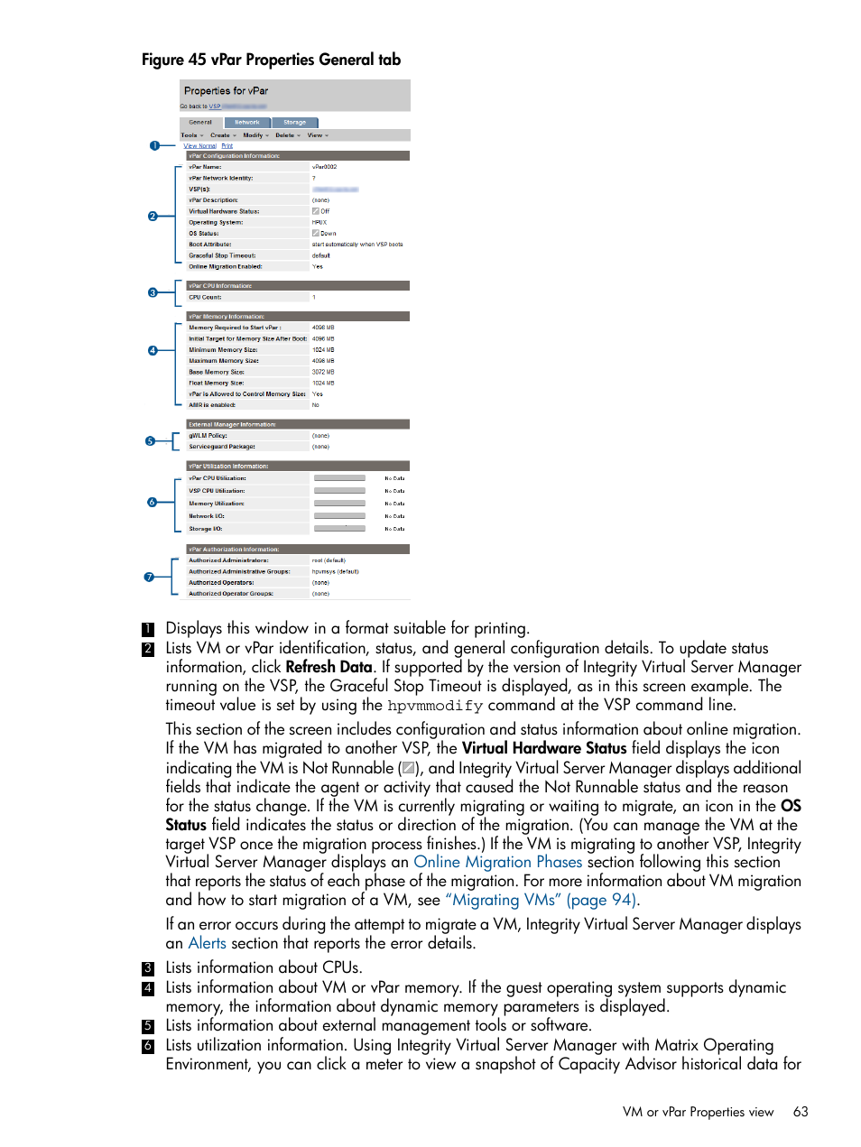 HP Matrix Operating Environment Software User Manual | Page 63 / 148