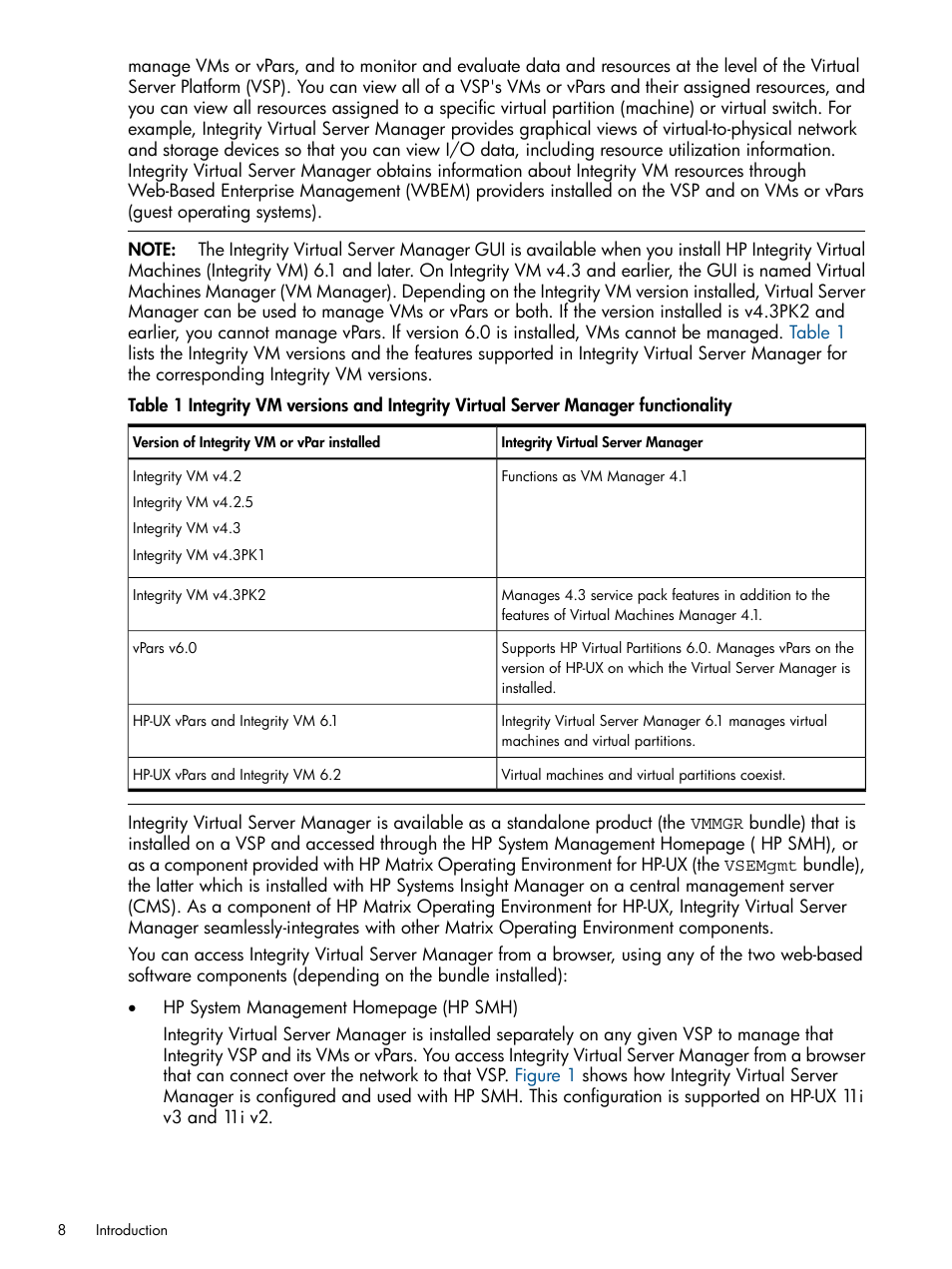 HP Matrix Operating Environment Software User Manual | Page 8 / 148
