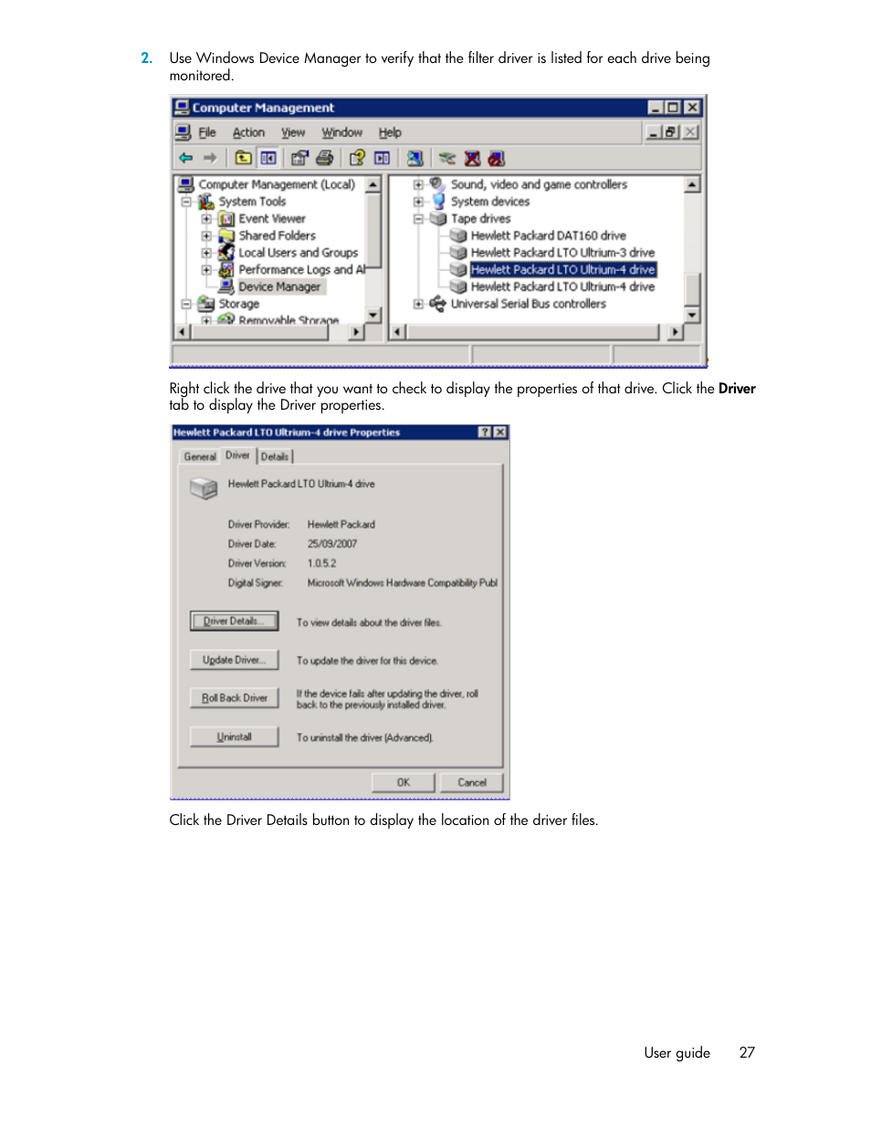 HP StoreEver Ultrium Tape Drives User Manual | Page 27 / 40