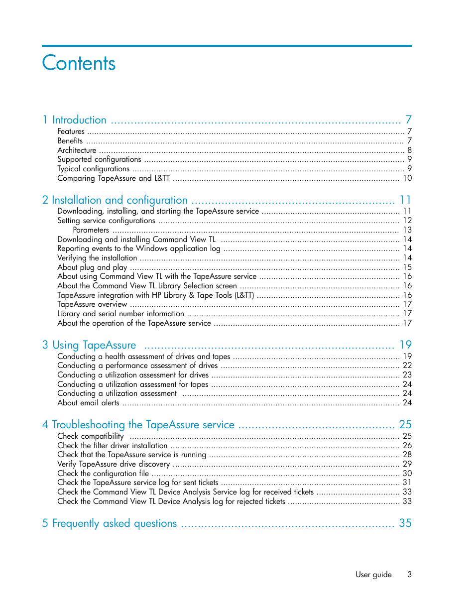 HP StoreEver Ultrium Tape Drives User Manual | Page 3 / 40