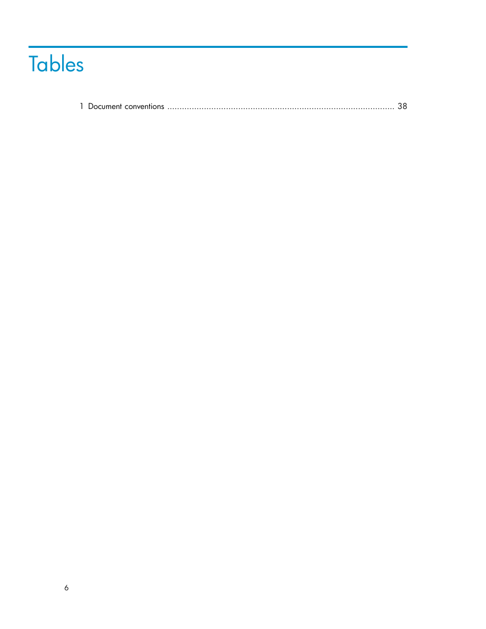 Tables | HP StoreEver Ultrium Tape Drives User Manual | Page 6 / 40