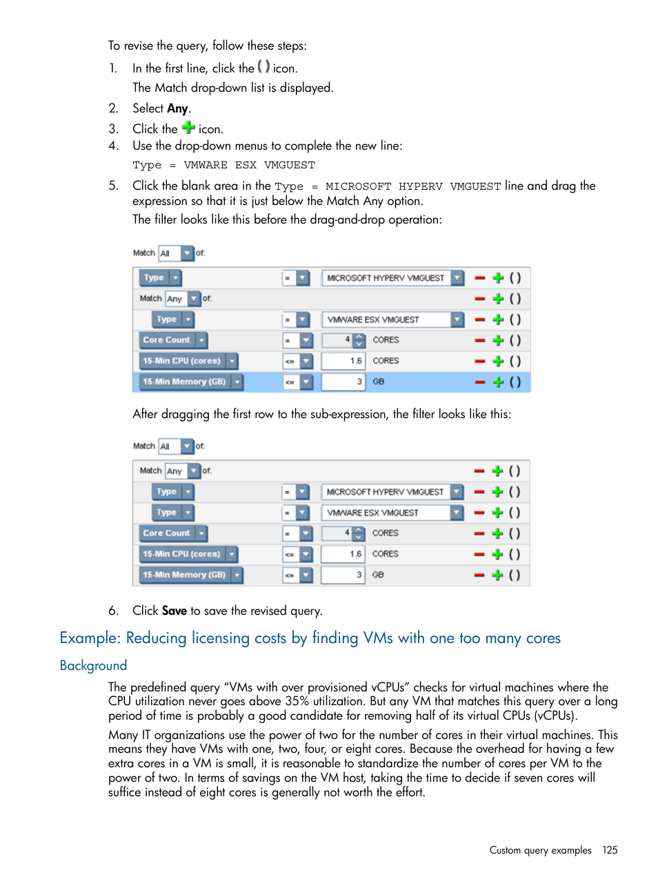 Background | HP Matrix Operating Environment Software User Manual | Page 125 / 233