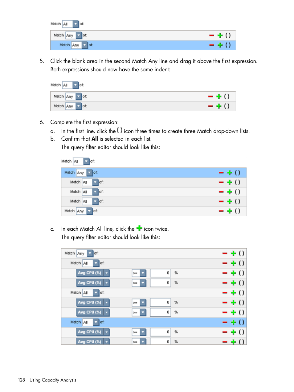HP Matrix Operating Environment Software User Manual | Page 128 / 233