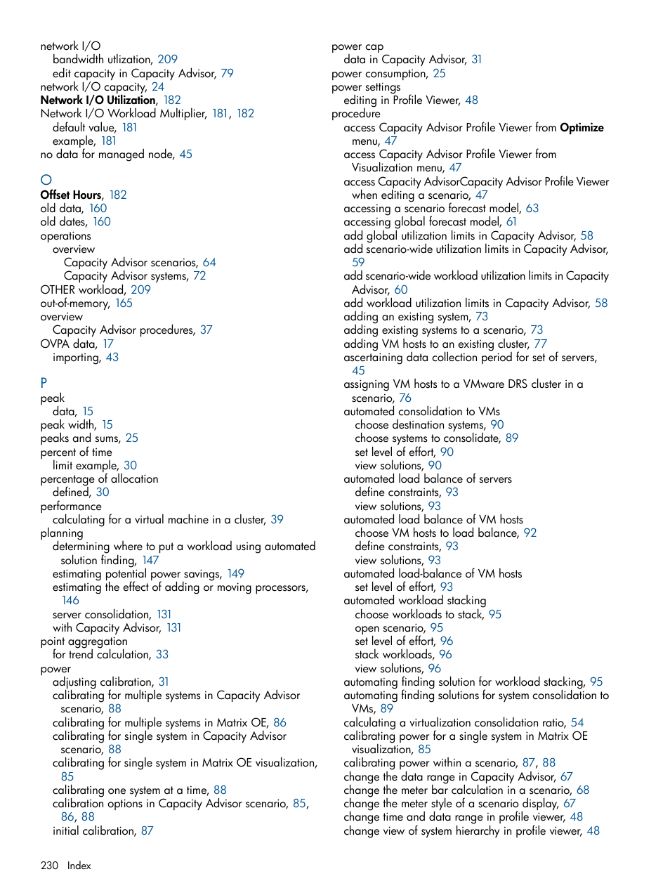 HP Matrix Operating Environment Software User Manual | Page 230 / 233