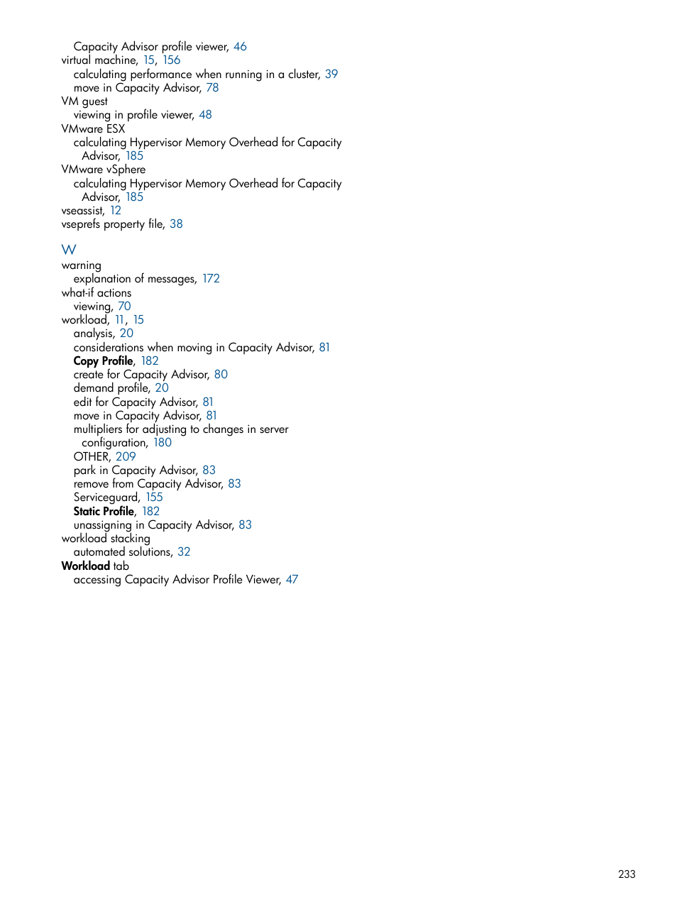 HP Matrix Operating Environment Software User Manual | Page 233 / 233