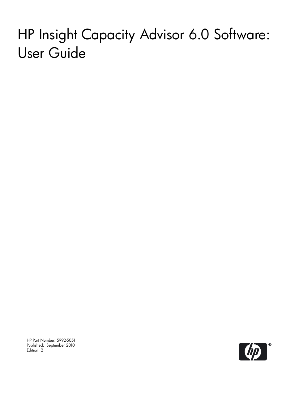 HP Matrix Operating Environment Software User Manual | 192 pages