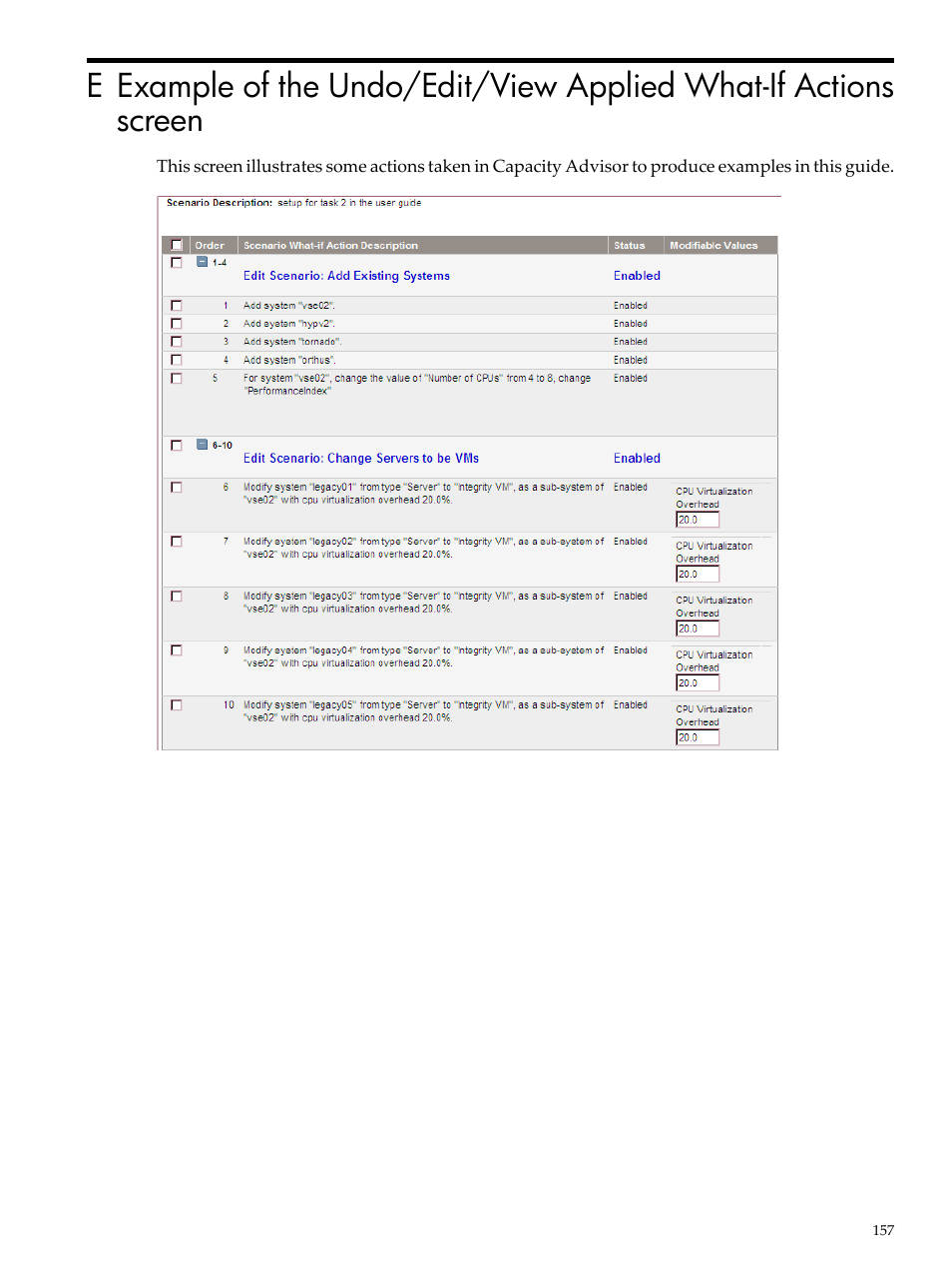 HP Matrix Operating Environment Software User Manual | Page 157 / 192